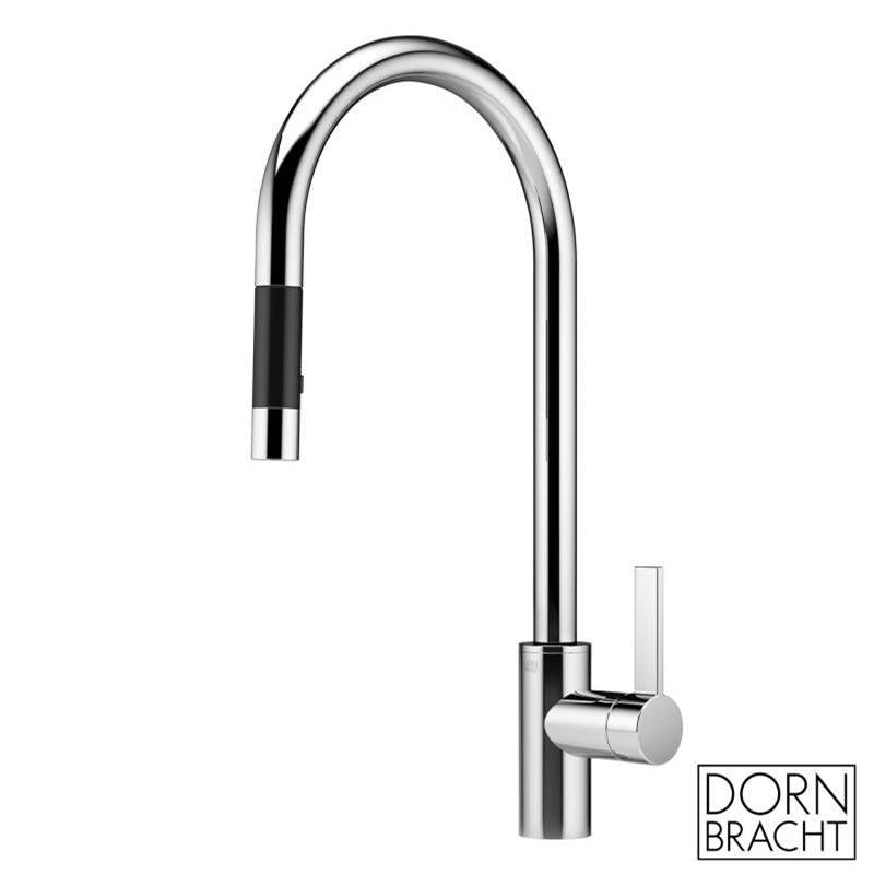 Dornbracht - Tara Ultra Single-Lever Mixer Pull-Down With Spray Function In Platinum M - Platinum Matt