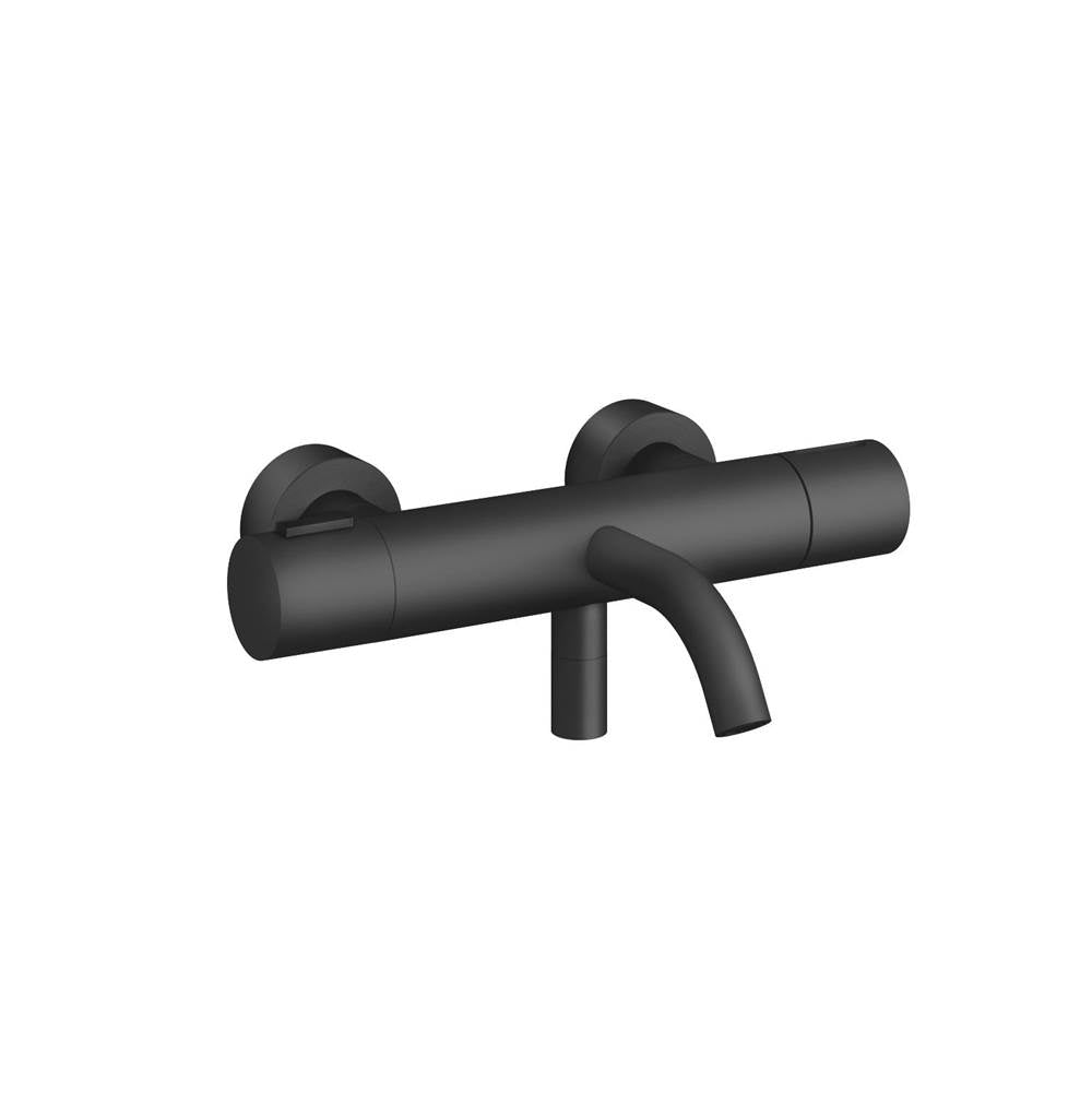 Dornbracht - Tub Thermostat For Wall-Mounted Installation Without Hand Shower Set In Black Matte - Black Matte