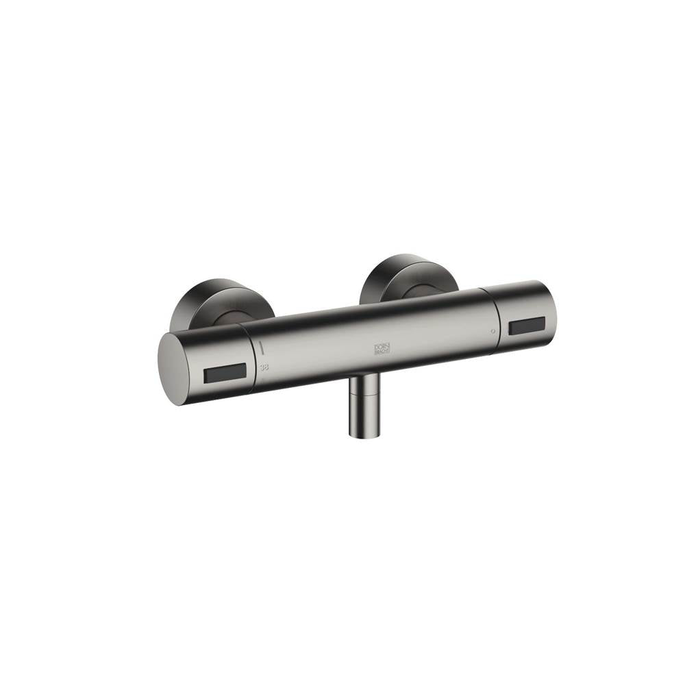 Dornbracht - Shower Thermostat For Wall-Mounted Installation In Dark Platinum Matte - Dark platinum matte