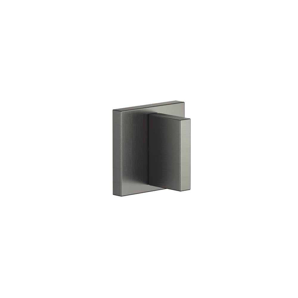 Dornbracht - MEM Volume Control Clockwise-Closing 1/2'' In Dark Platinum Matte - Dark platinum matte