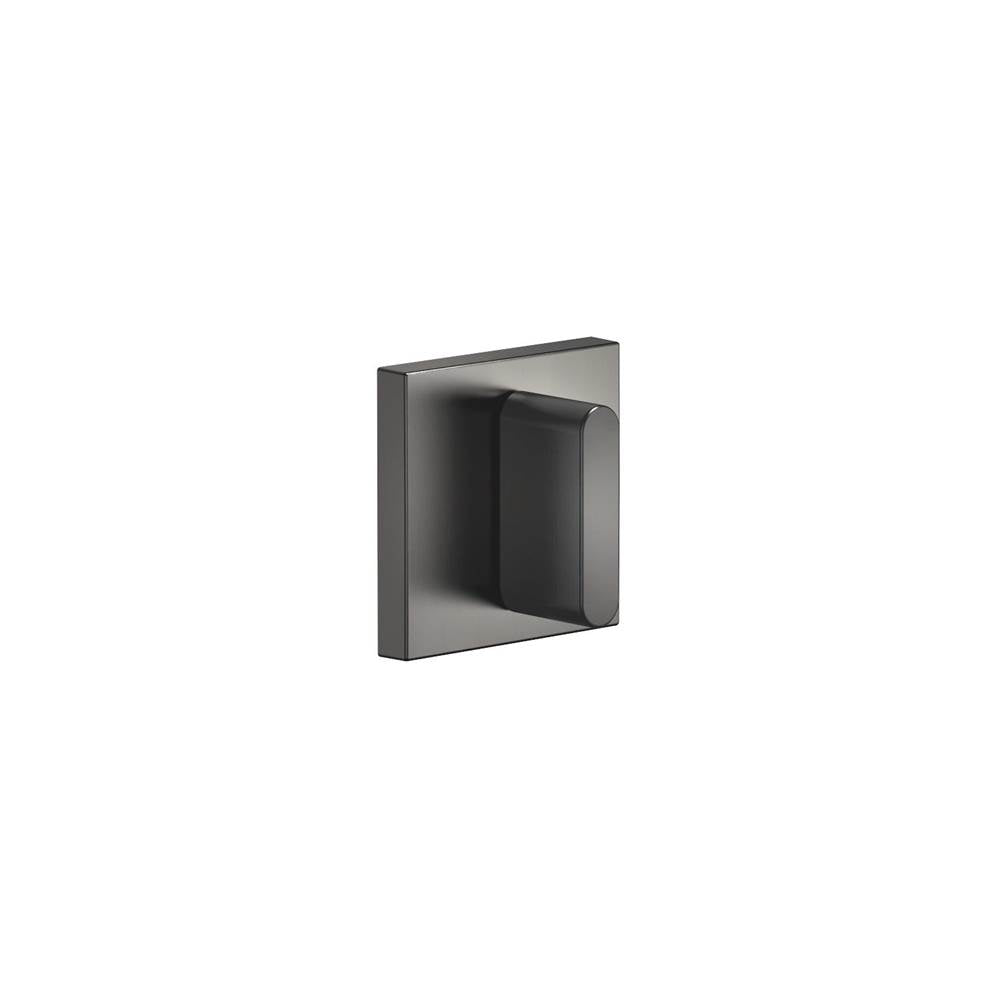 Dornbracht - CL.1 Volume Control Clockwise-Closing 3/4'' In Dark Platinum Matte - Dark platinum matte