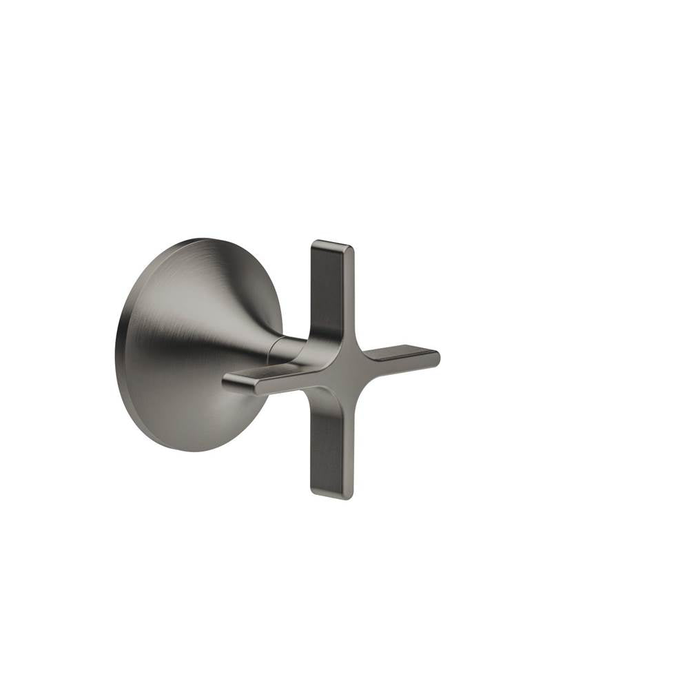 Dornbracht - VAIA Volume Control Clockwise-Closing 3/4'' In Dark Platinum Matte - Dark platinum matte