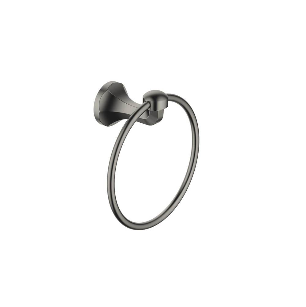 Dornbracht - Madison Towel Ring Round In Dark Platinum Matte - Dark platinum matte
