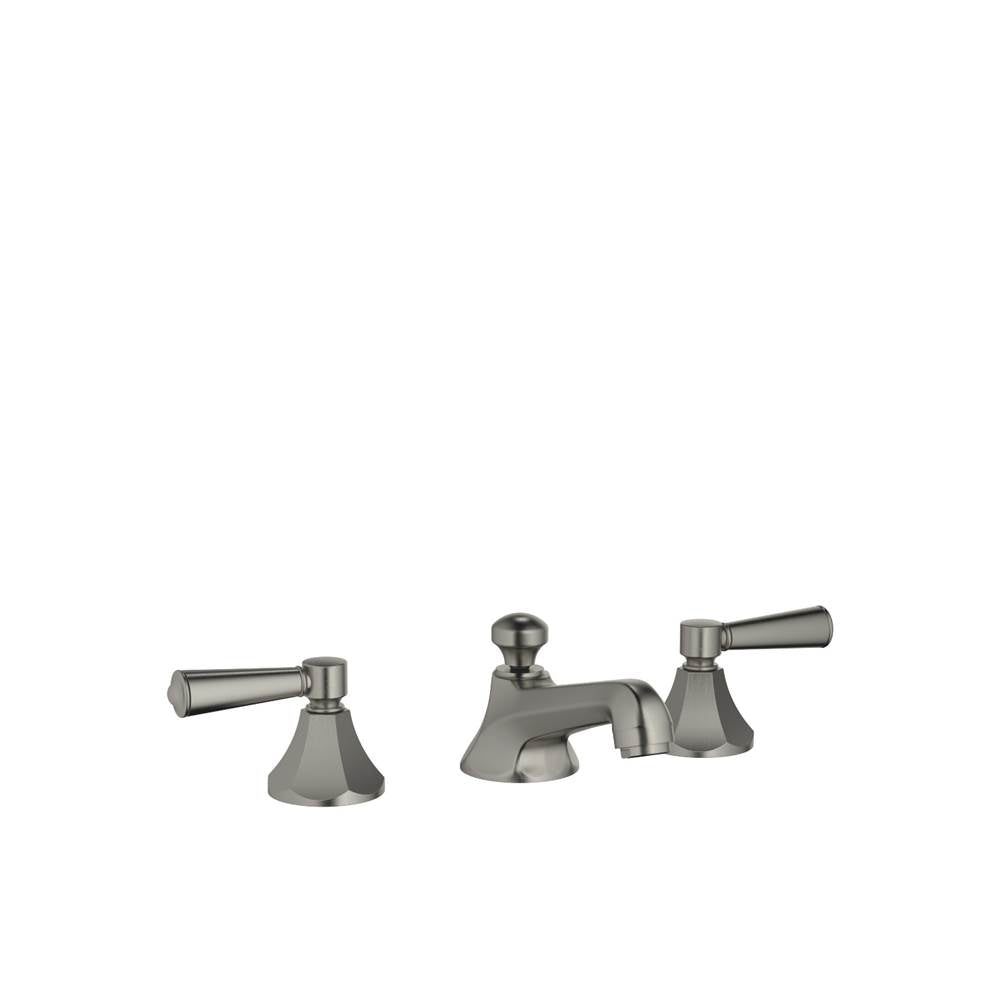 Dornbracht - Madison Flair Three-Hole Lavatory Mixer With Drain In Dark Platinum Matte - Dark platinum matte