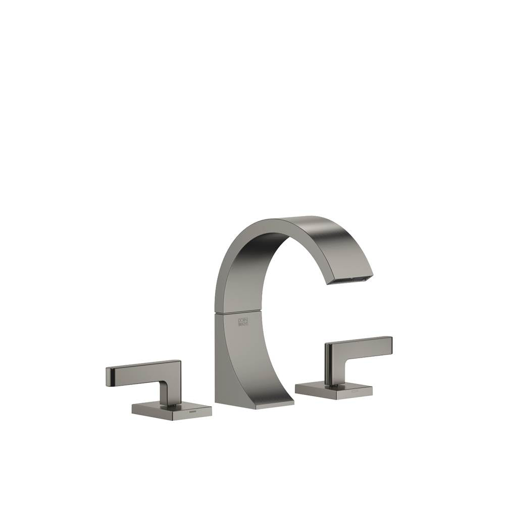 Dornbracht - CYO Three-Hole Lavatory Mixer With Drain In Dark Platinum Matte - Dark platinum matte