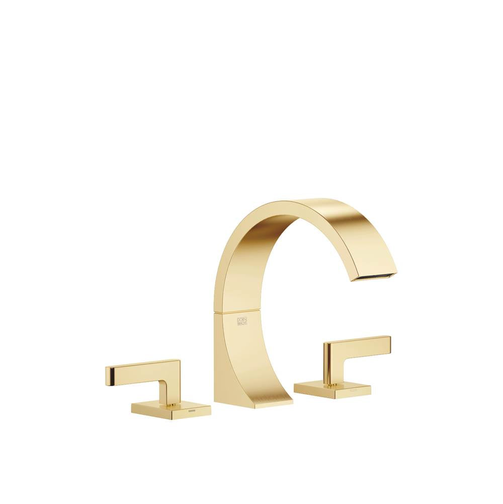 Dornbracht - CYO Three-Hole Lavatory Mixer With Drain In Brushed Durabrass - Brushed Durabrass