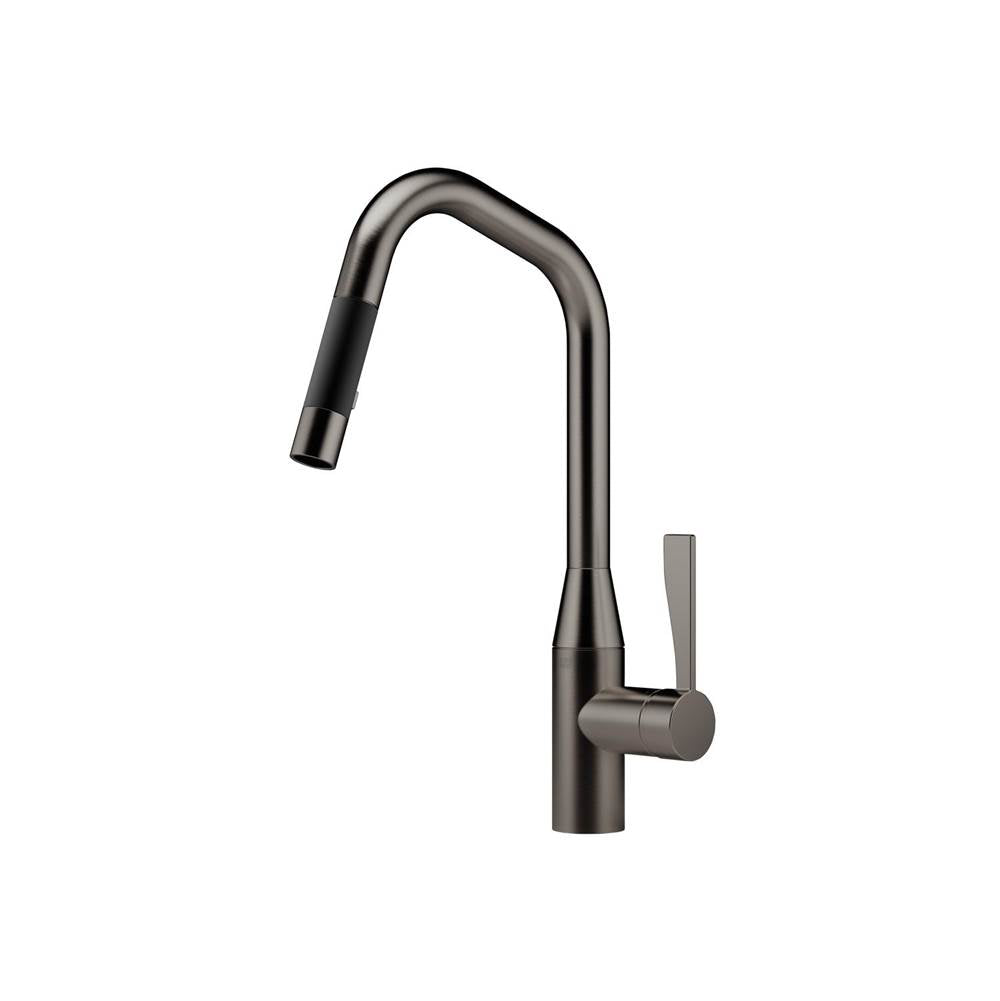 Dornbracht - Sync Single-Lever Mixer Pull-Down With Spray Function In Dark Platinum M - Dark Platinum Matt