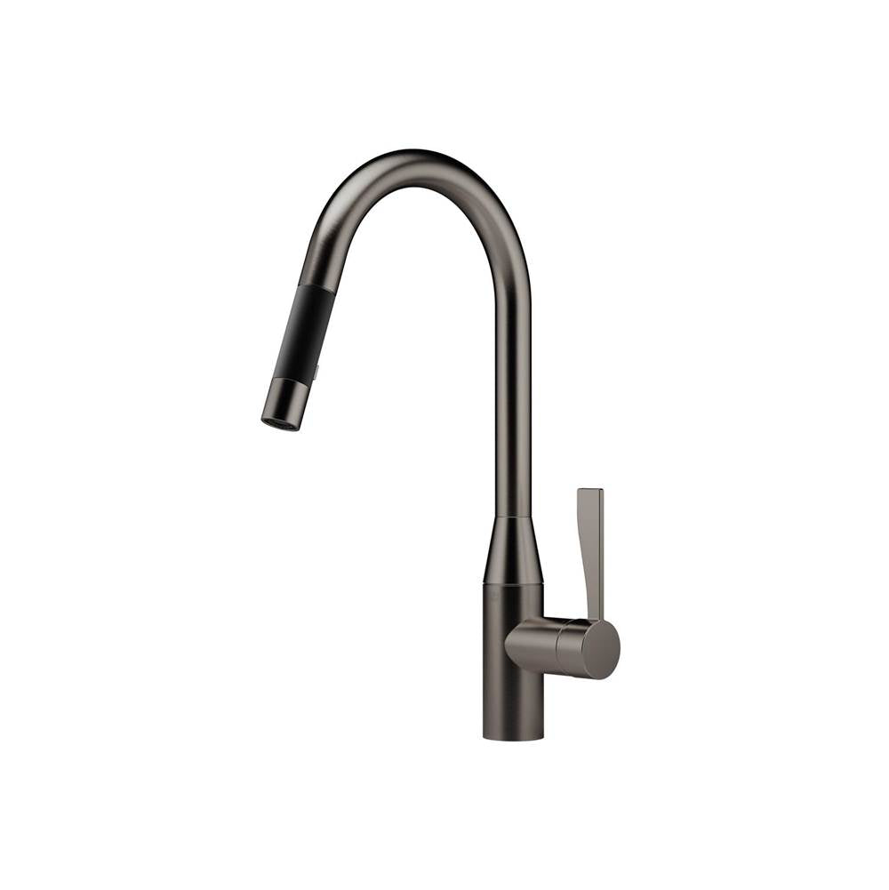 Dornbracht - Sync Single-Lever Mixer Pull-Down With Spray Function In Dark Platinum M - Dark Platinum Matt