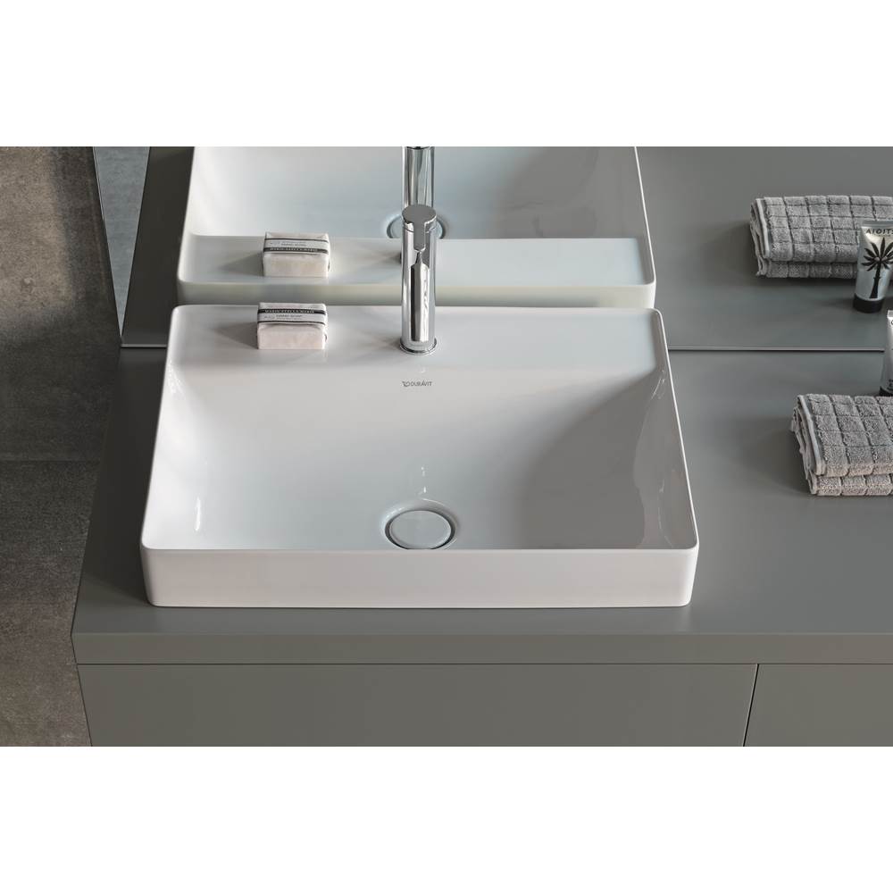 DuraSquare Washbowl White