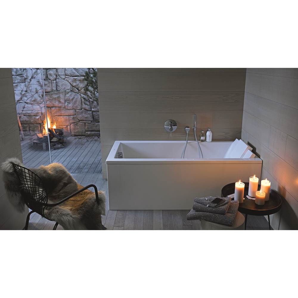 Starck Drop-In Bathtub White