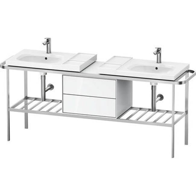 Duravit - Duravit Aurena Console Brushed Aluminum - Brushed Aluminum