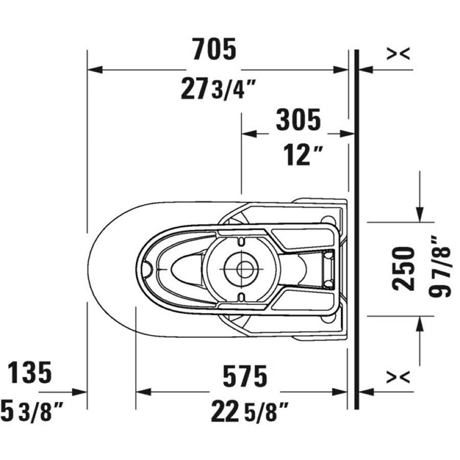 No.1 Two-Piece Toilet Kit White