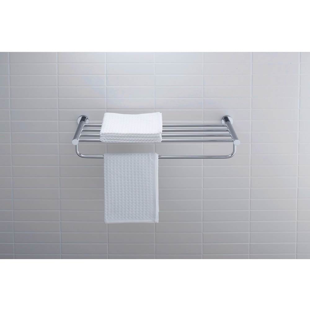 D-Code Towel Shelf Chrome