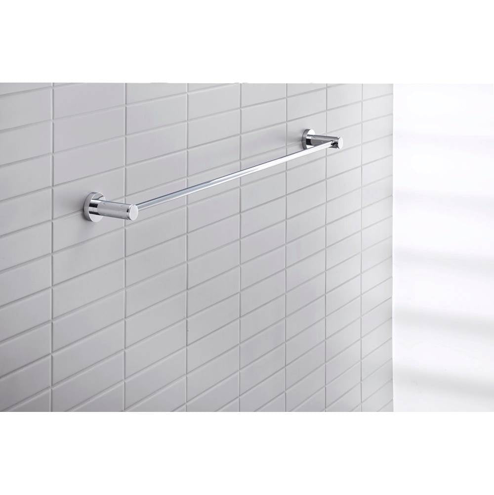 D-Code Towel Rail Chrome