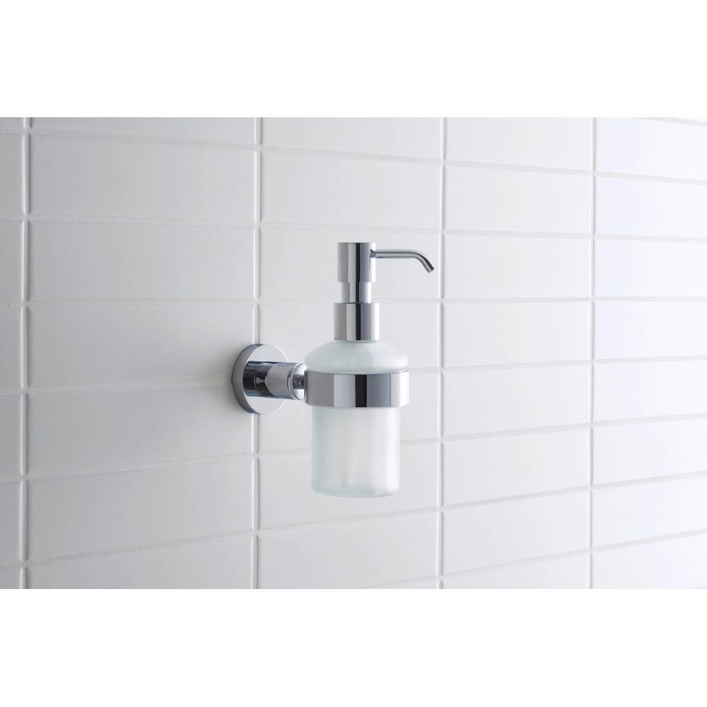 D-Code Soap Dispenser Chrome