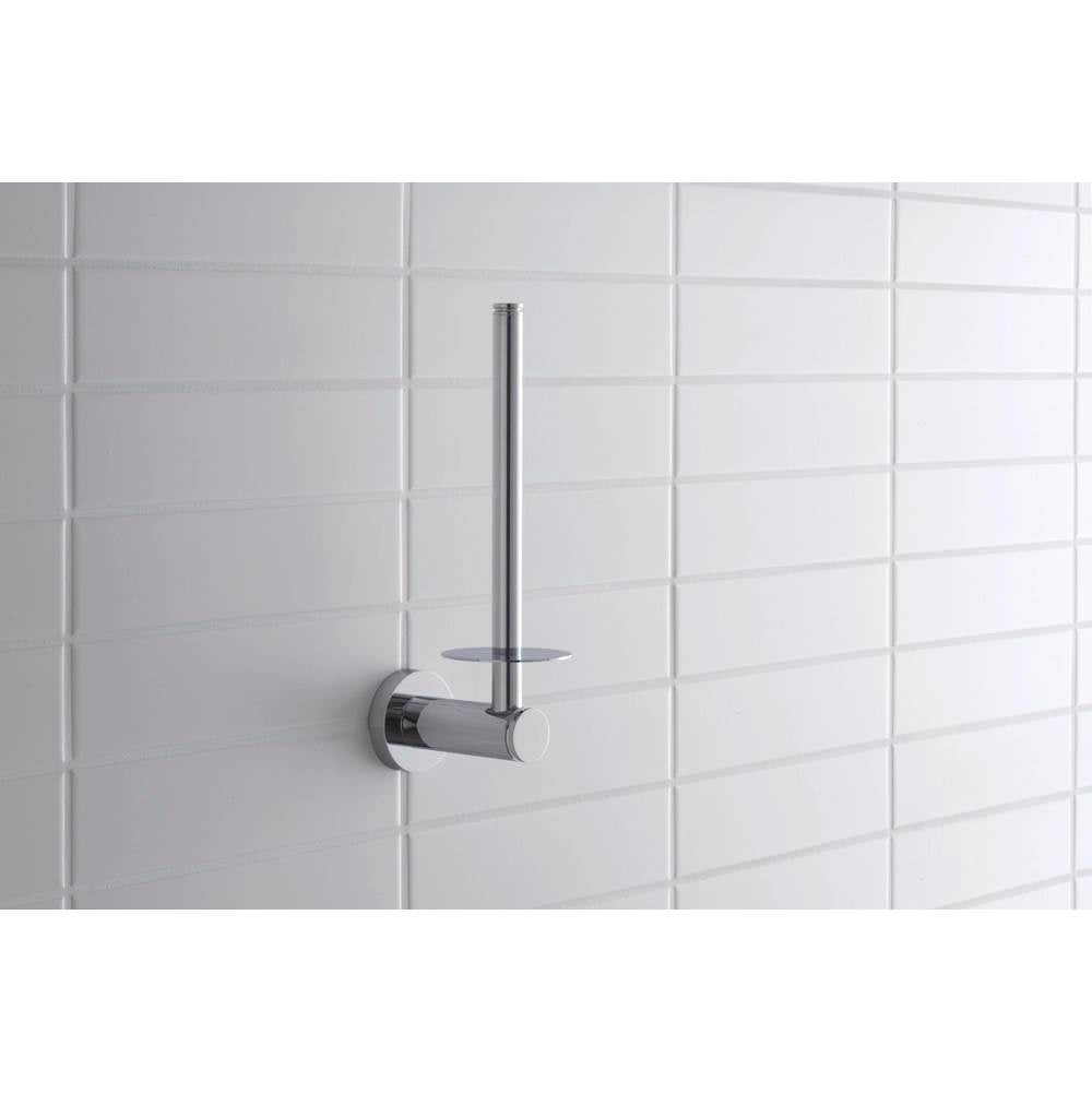 D-Code Spare Roll Holder Chrome