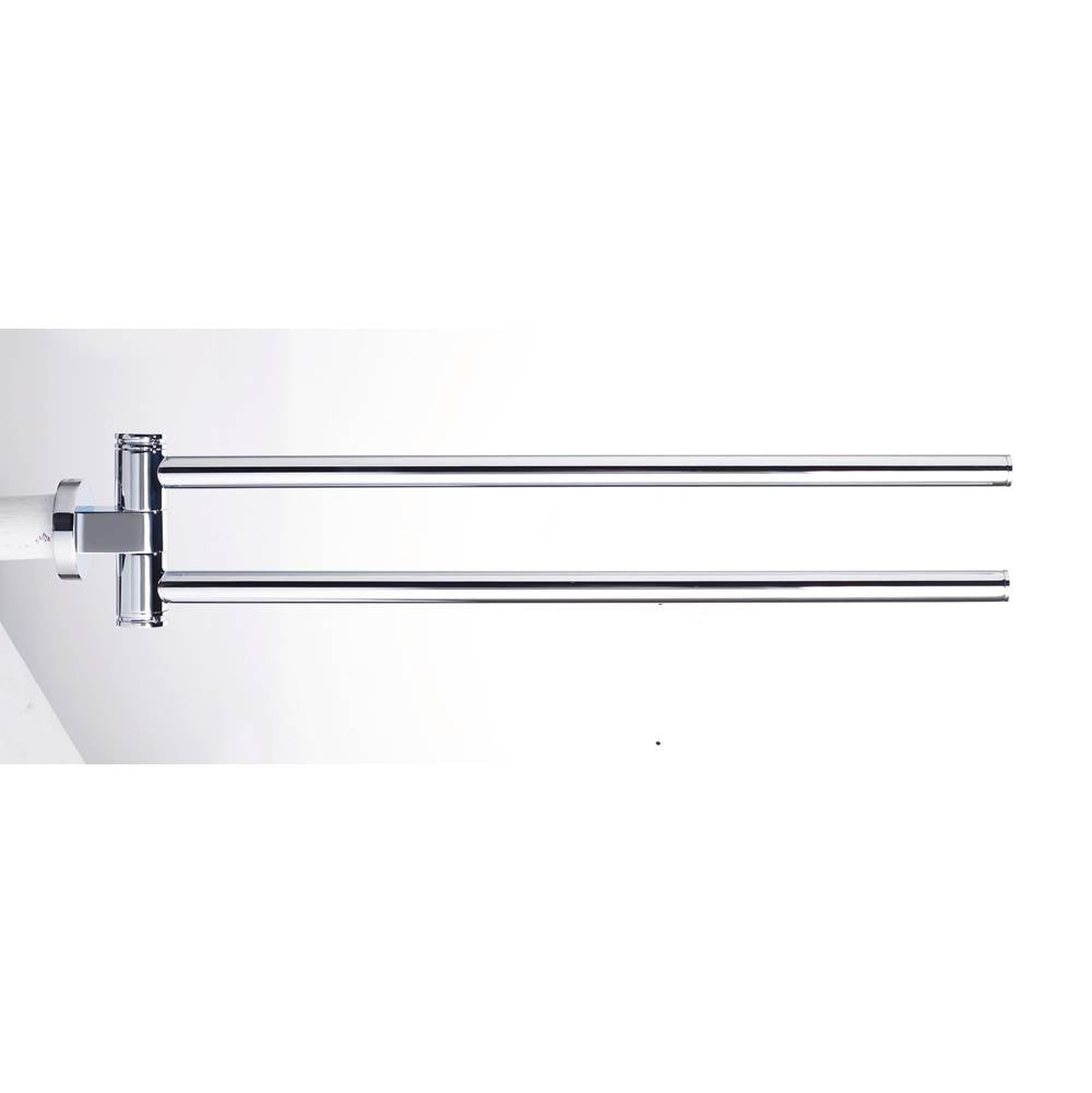 D-Code Towel Rail Chrome