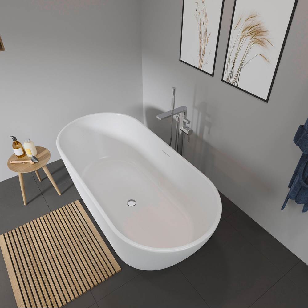 D-Neo Freestanding Bathtub White