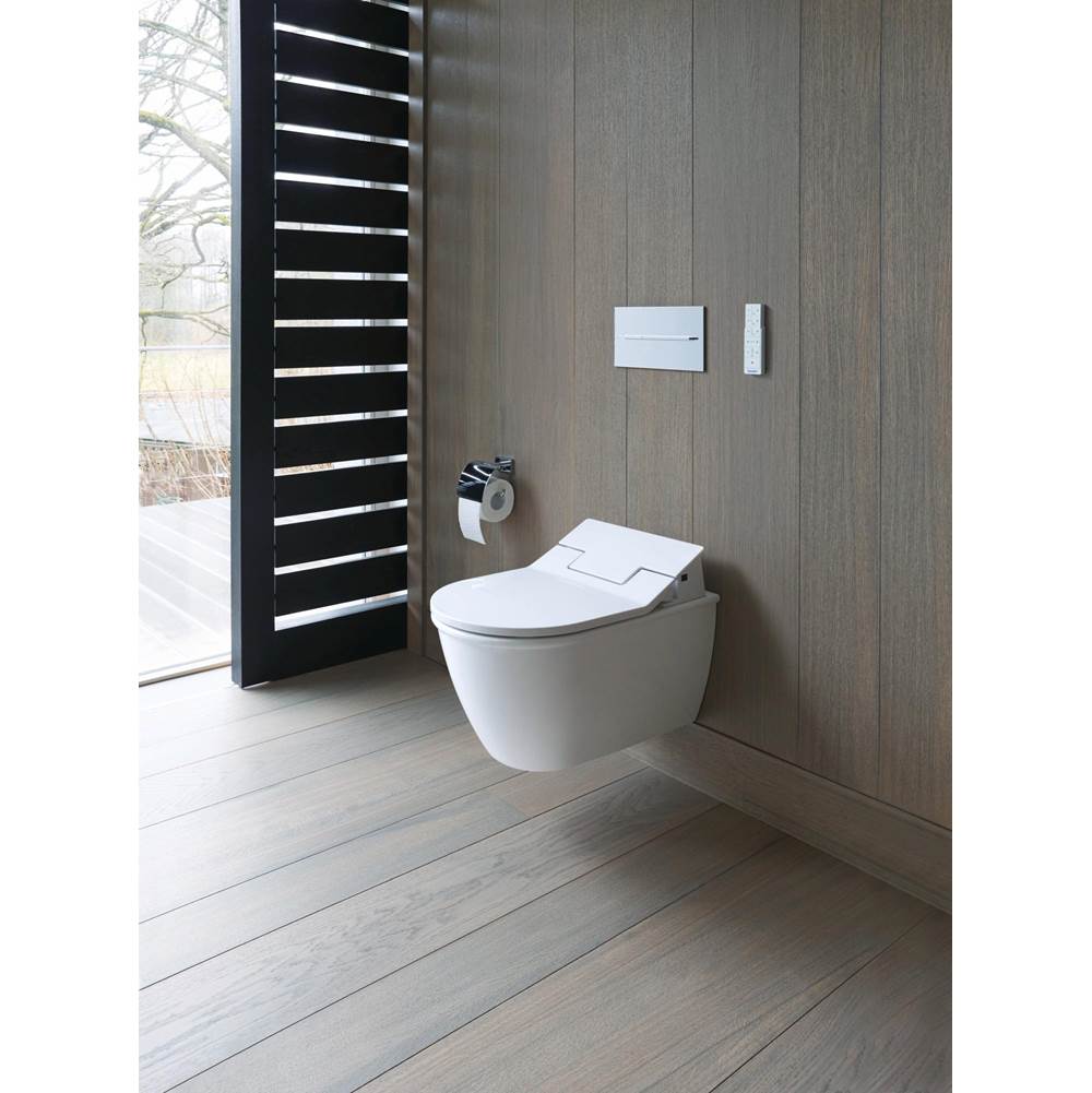 Darling New Wall-Mounted Toilet Bowl for Shower-Toilet Seat White