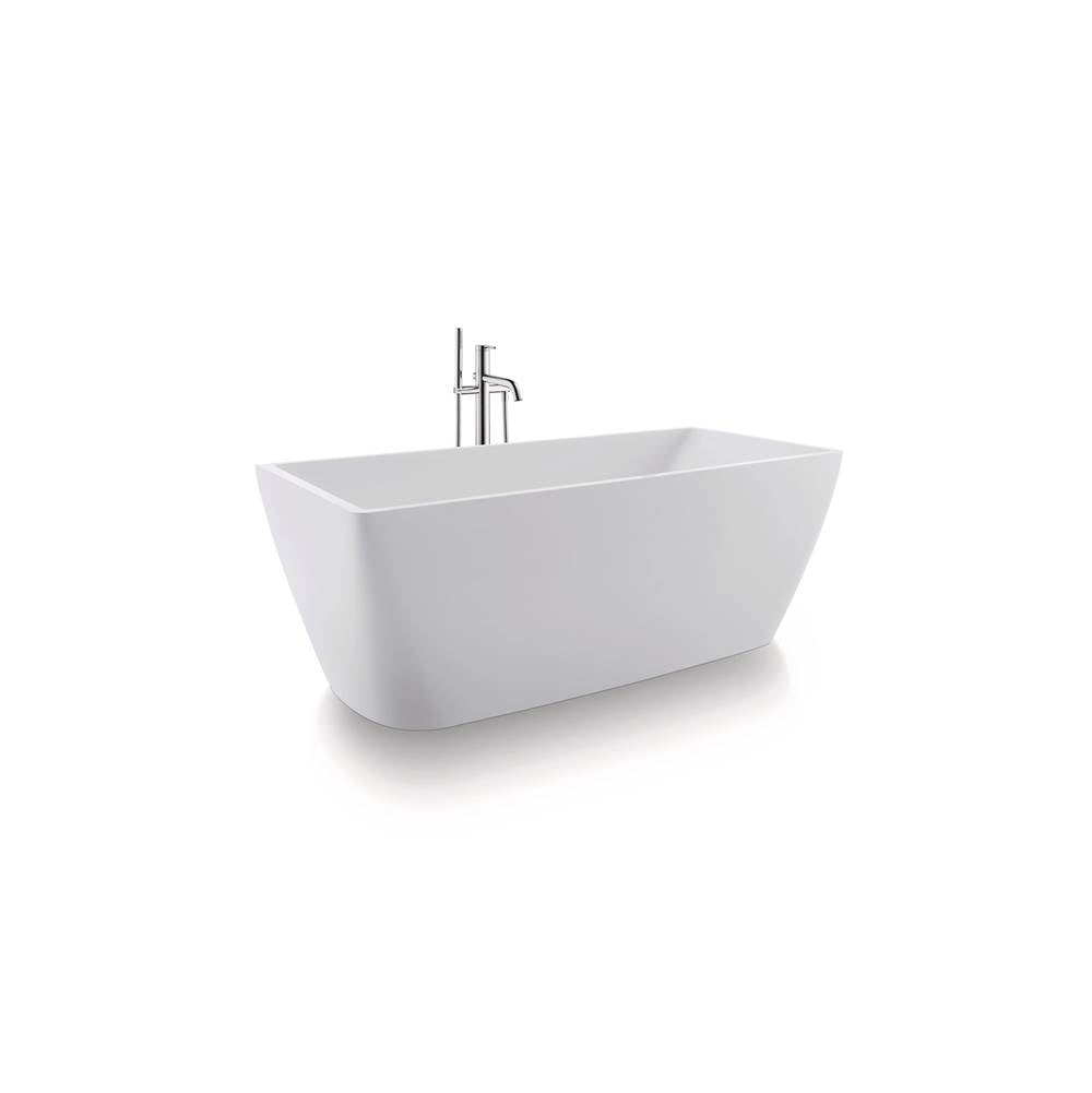 DuraSquare Freestanding Bathtub White
