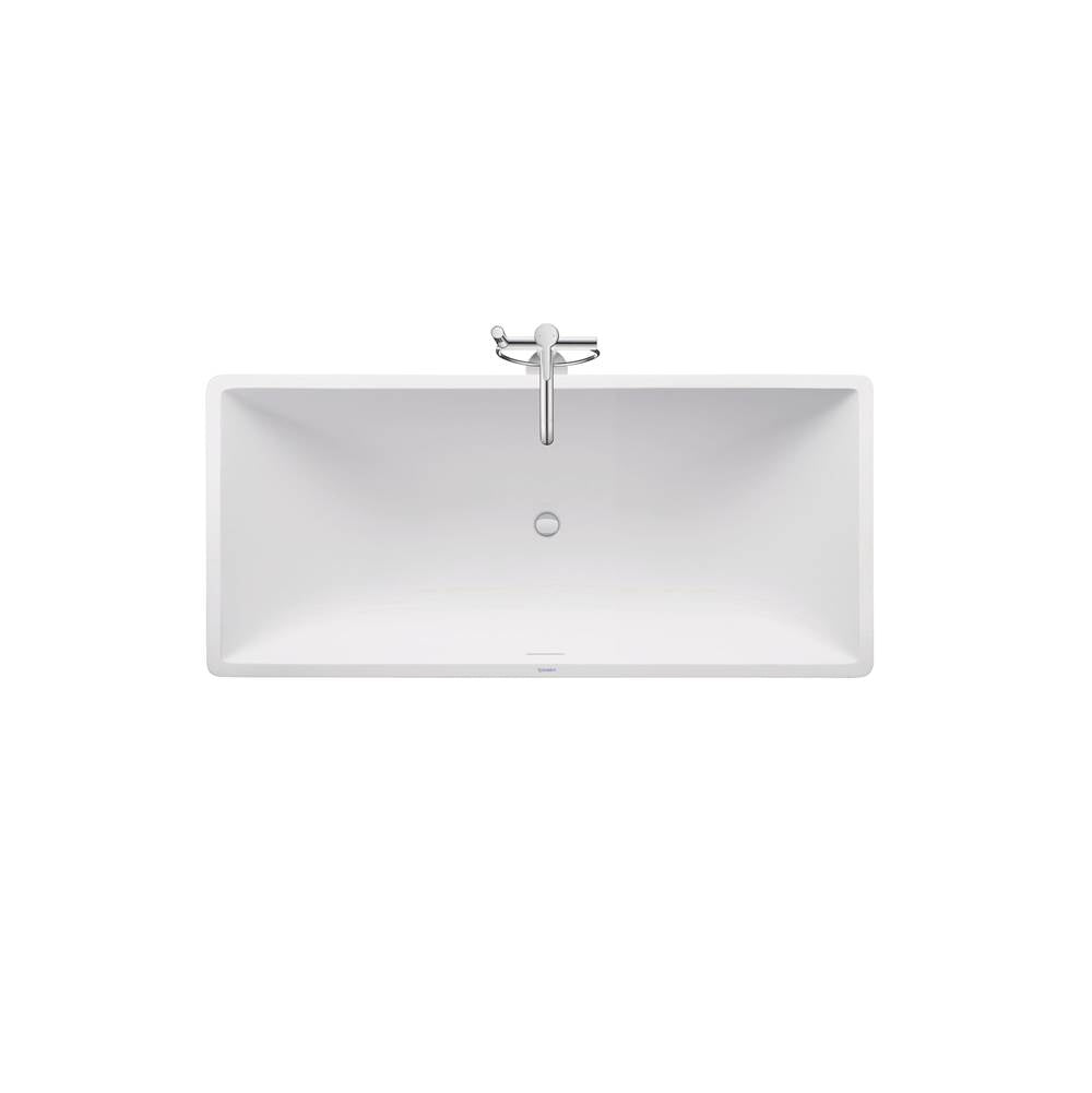 DuraSquare Freestanding Bathtub White
