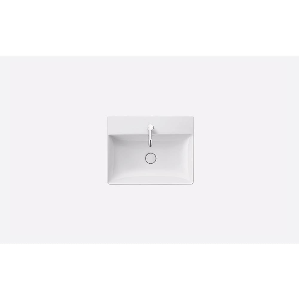 DuraSquare Wall-Mount Sink White
