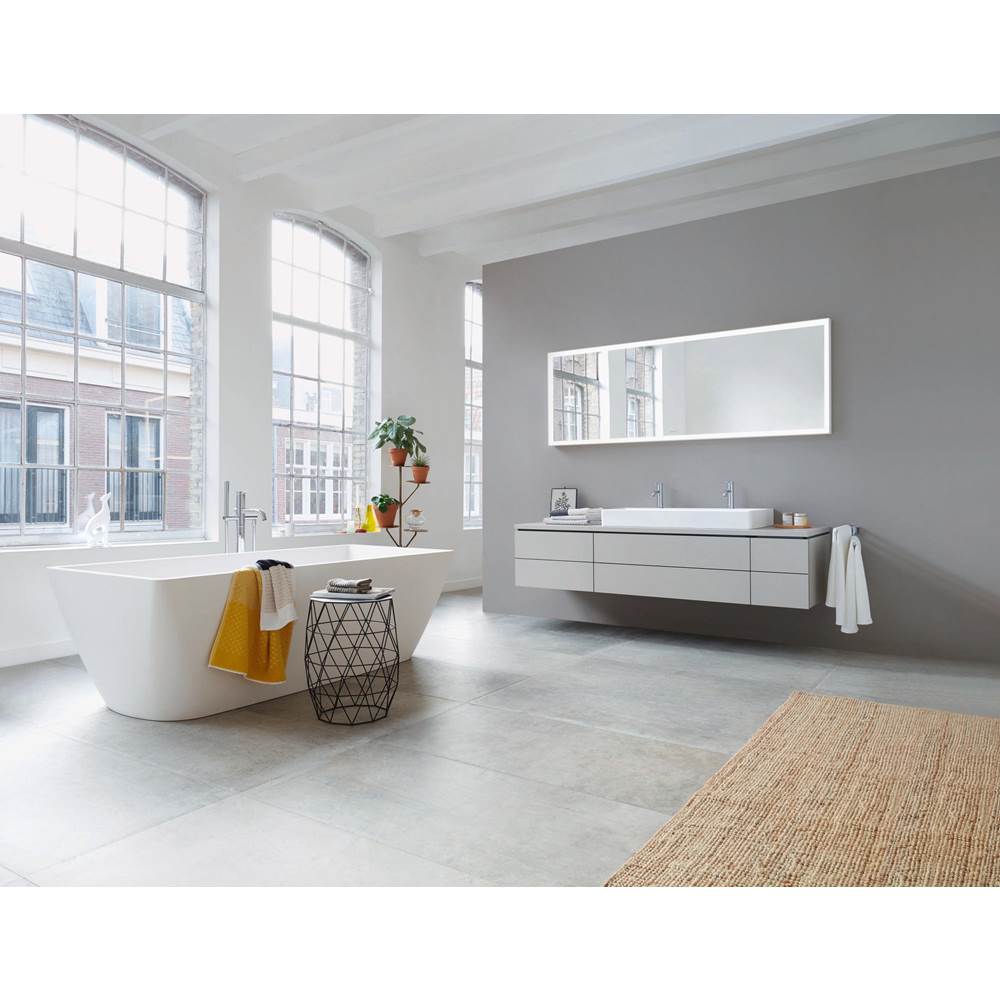 DuraSquare Freestanding Bathtub White