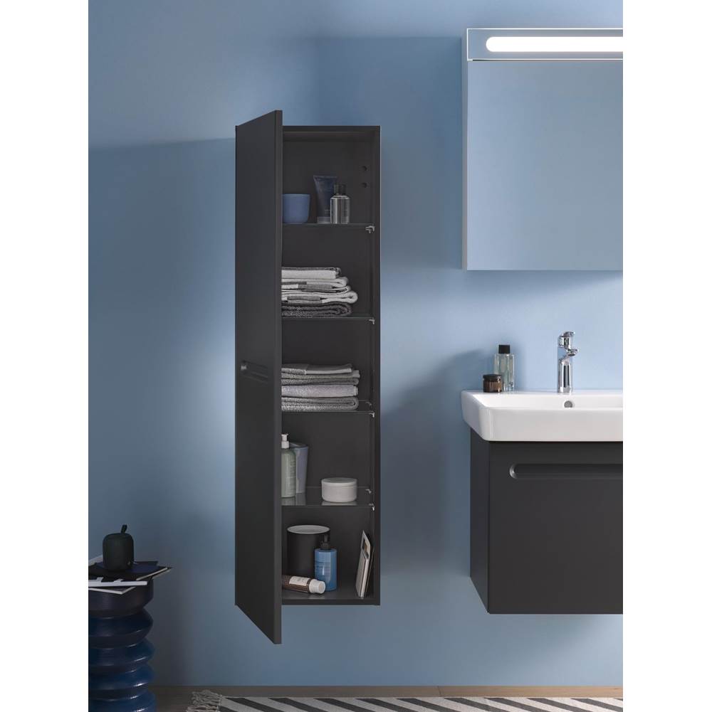 No.1 Semi-Tall Cabinet White Matte