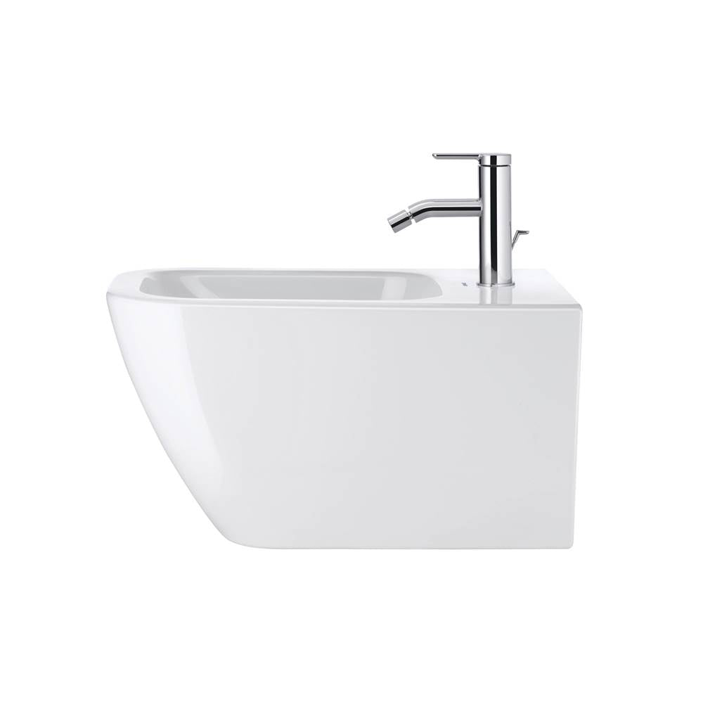 Happy D.2 Wall-Mounted Bidet White