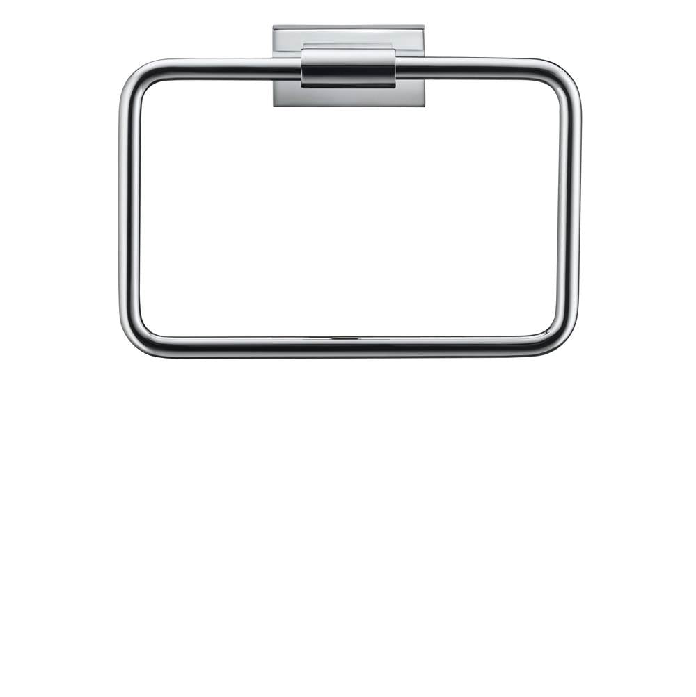 Karree Towel Ring Chrome