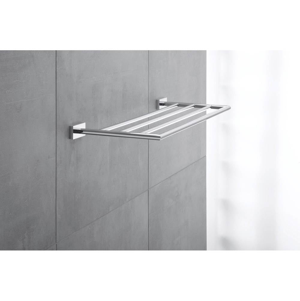 Karree Towel Shelf Chrome
