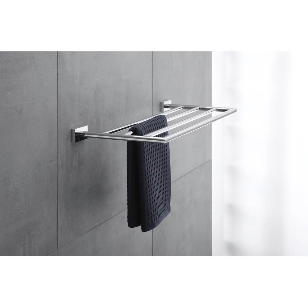 Karree Towel Shelf Chrome