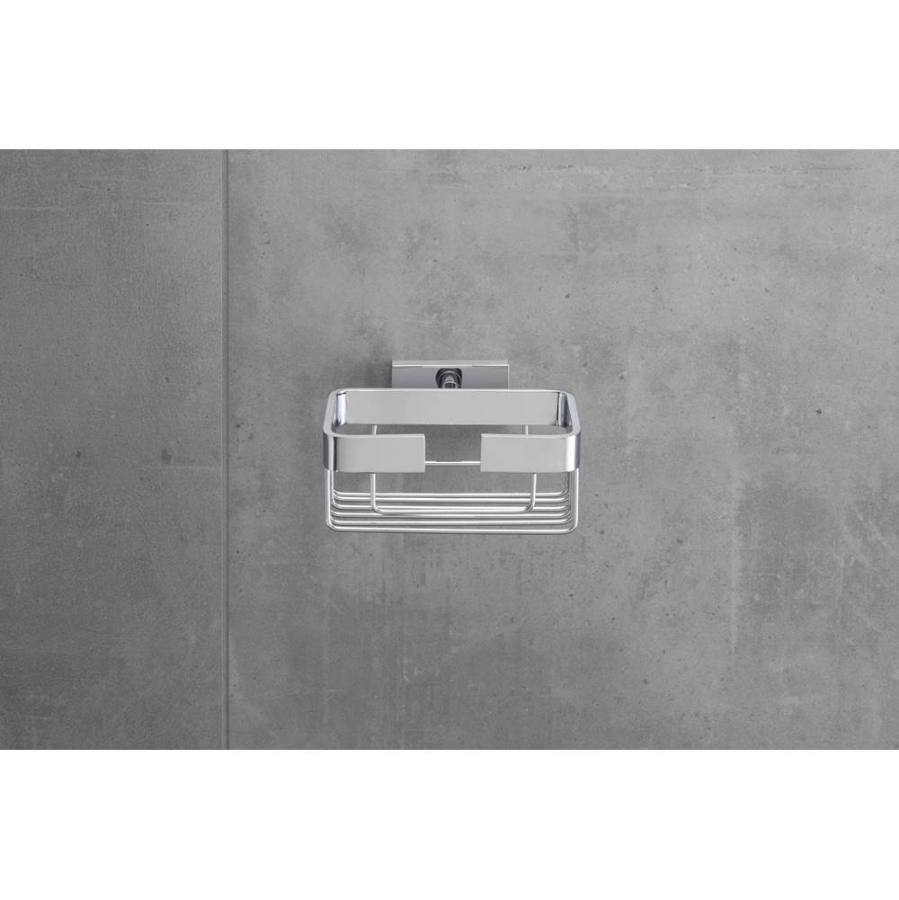 Karree Soap Dish Chrome