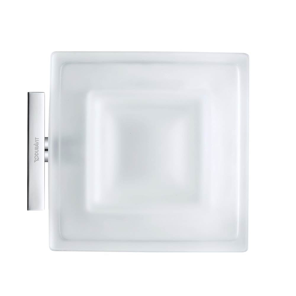 Karree Soap Dish Chrome