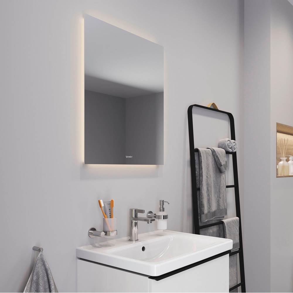 Light & Mirror Mirror with Lighting White