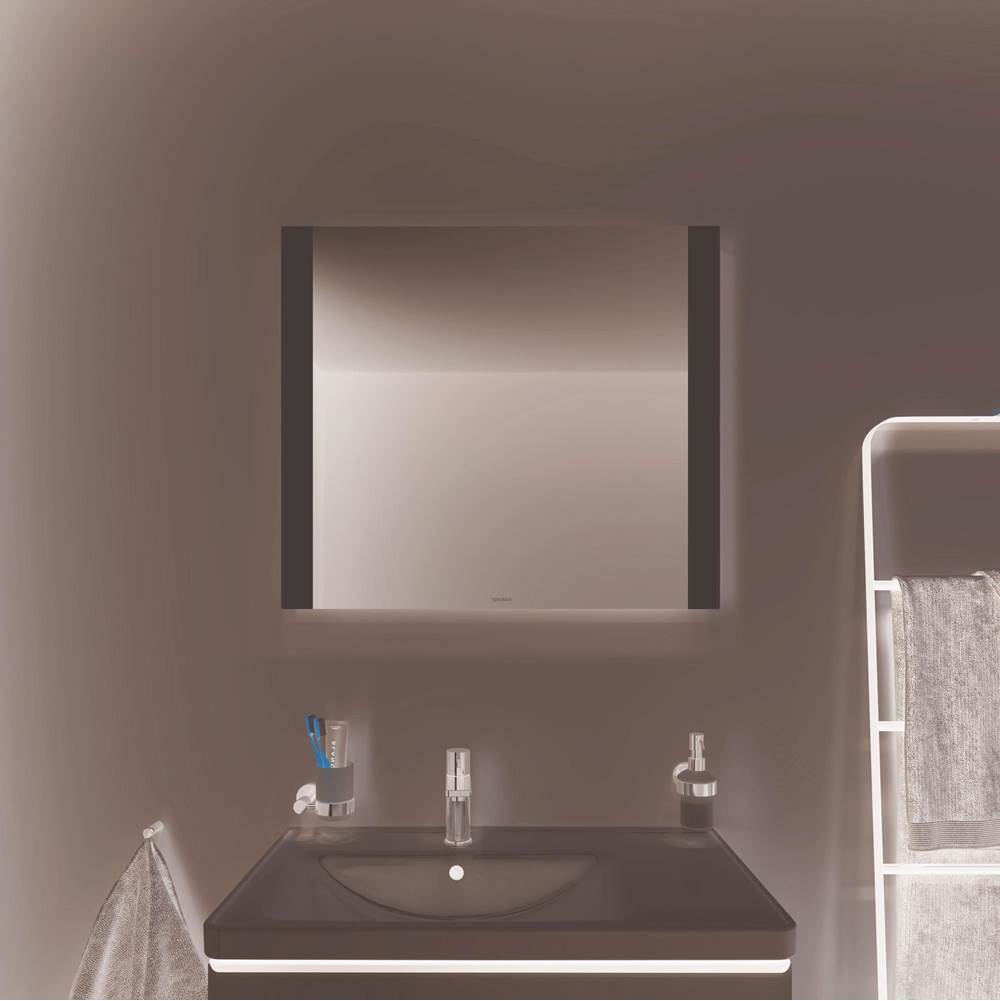 Light & Mirror Mirror with Lighting White