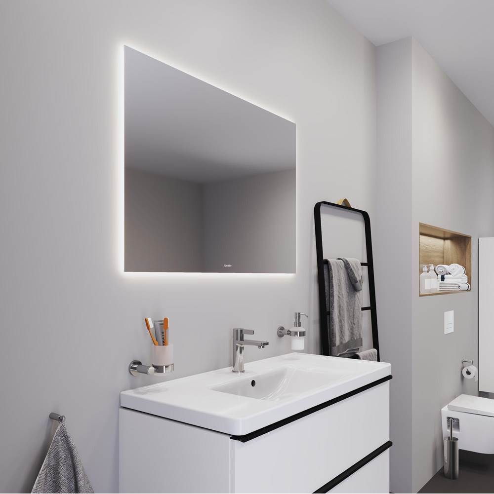 Light & Mirror Mirror with Lighting White