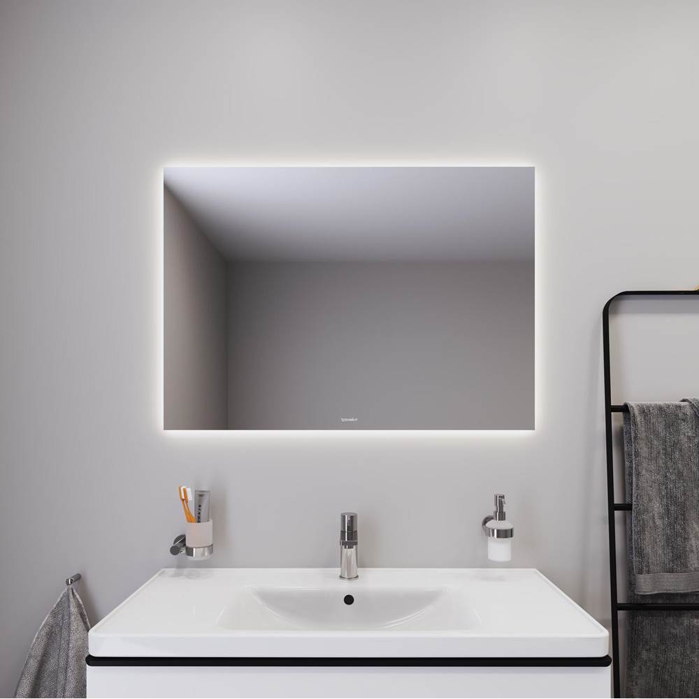 Light & Mirror Mirror with Lighting White