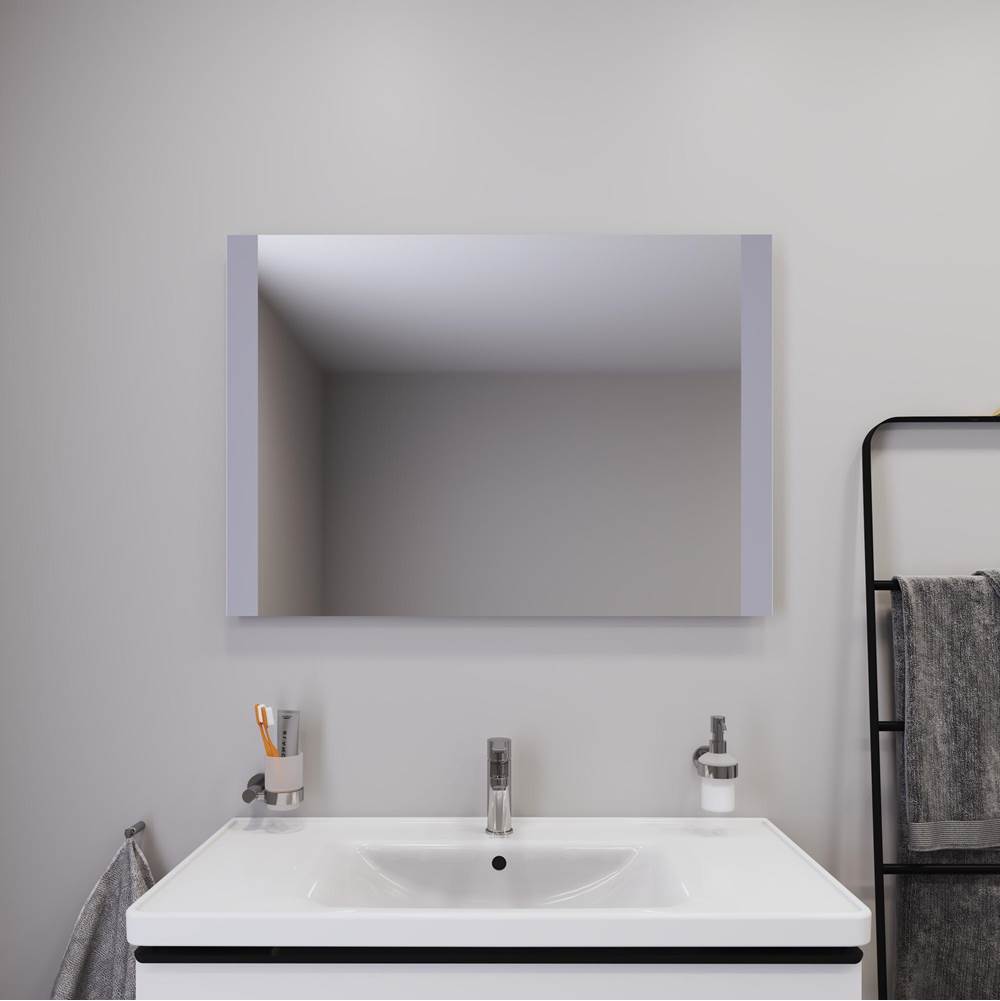 Light & Mirror Mirror with Lighting White