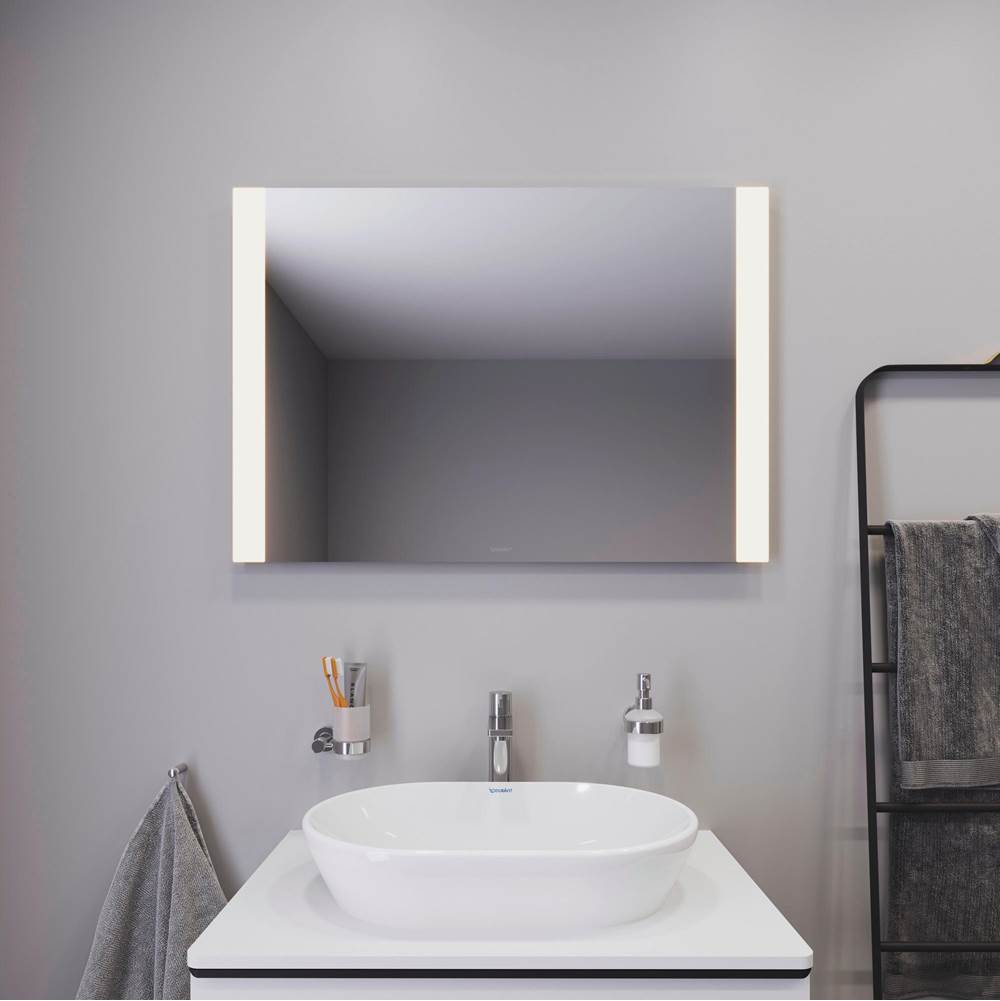 Light & Mirror Mirror with Lighting White