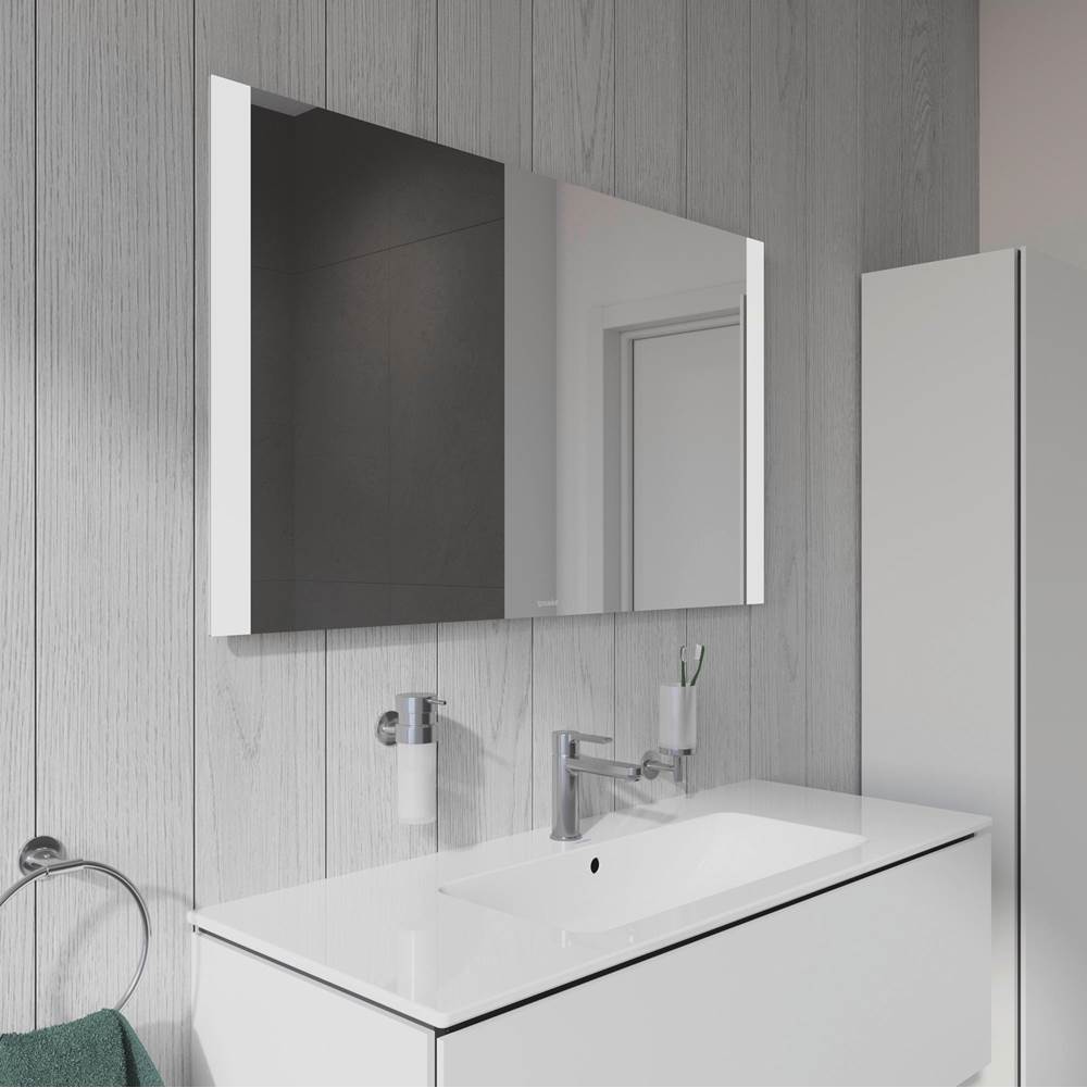 Light & Mirror Mirror with Lighting White