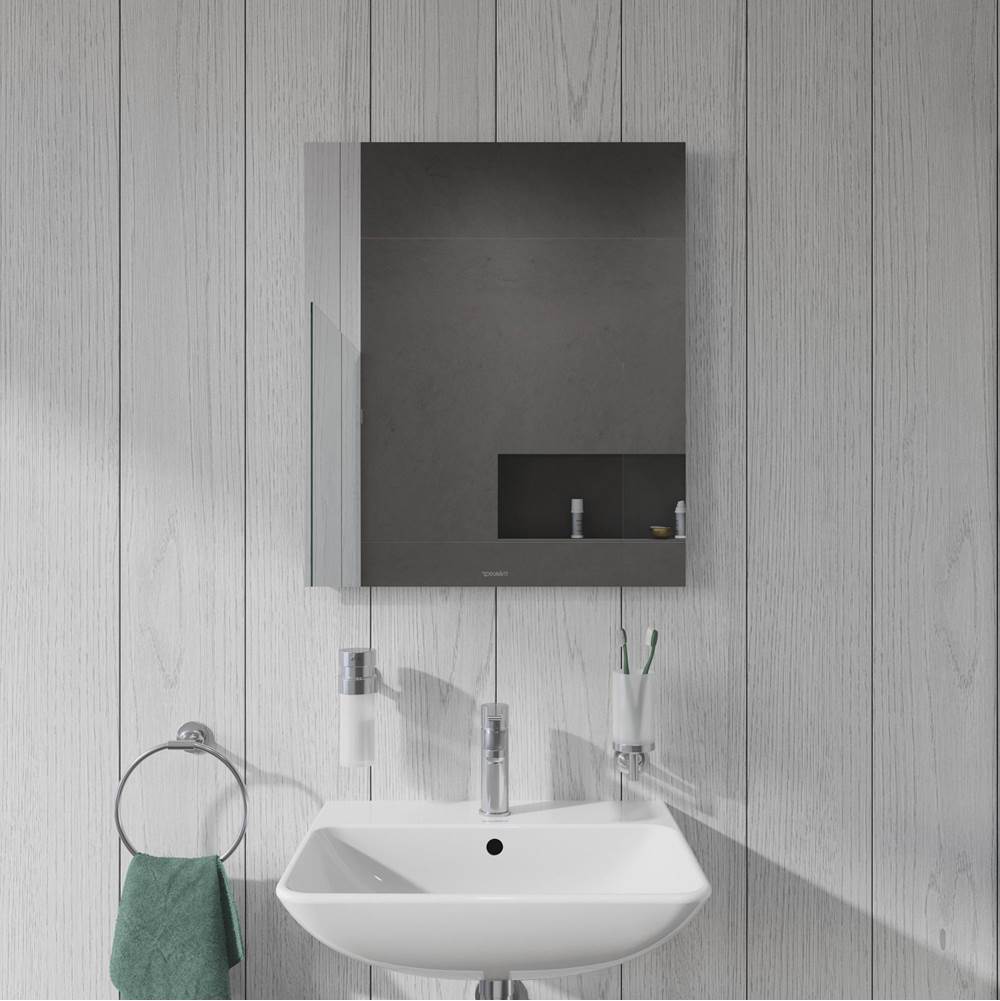 Light & Mirror Mirror with Lighting White