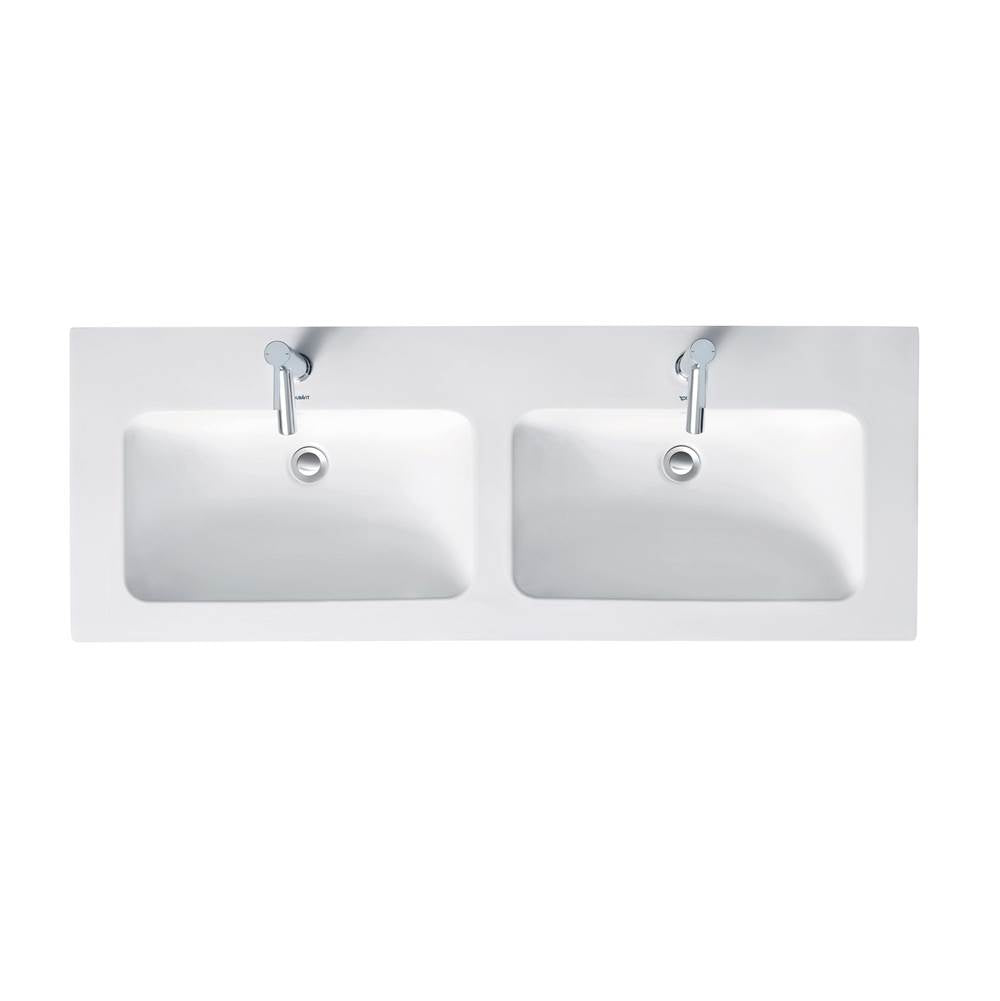 ME by Starck Double Vanity Sink White