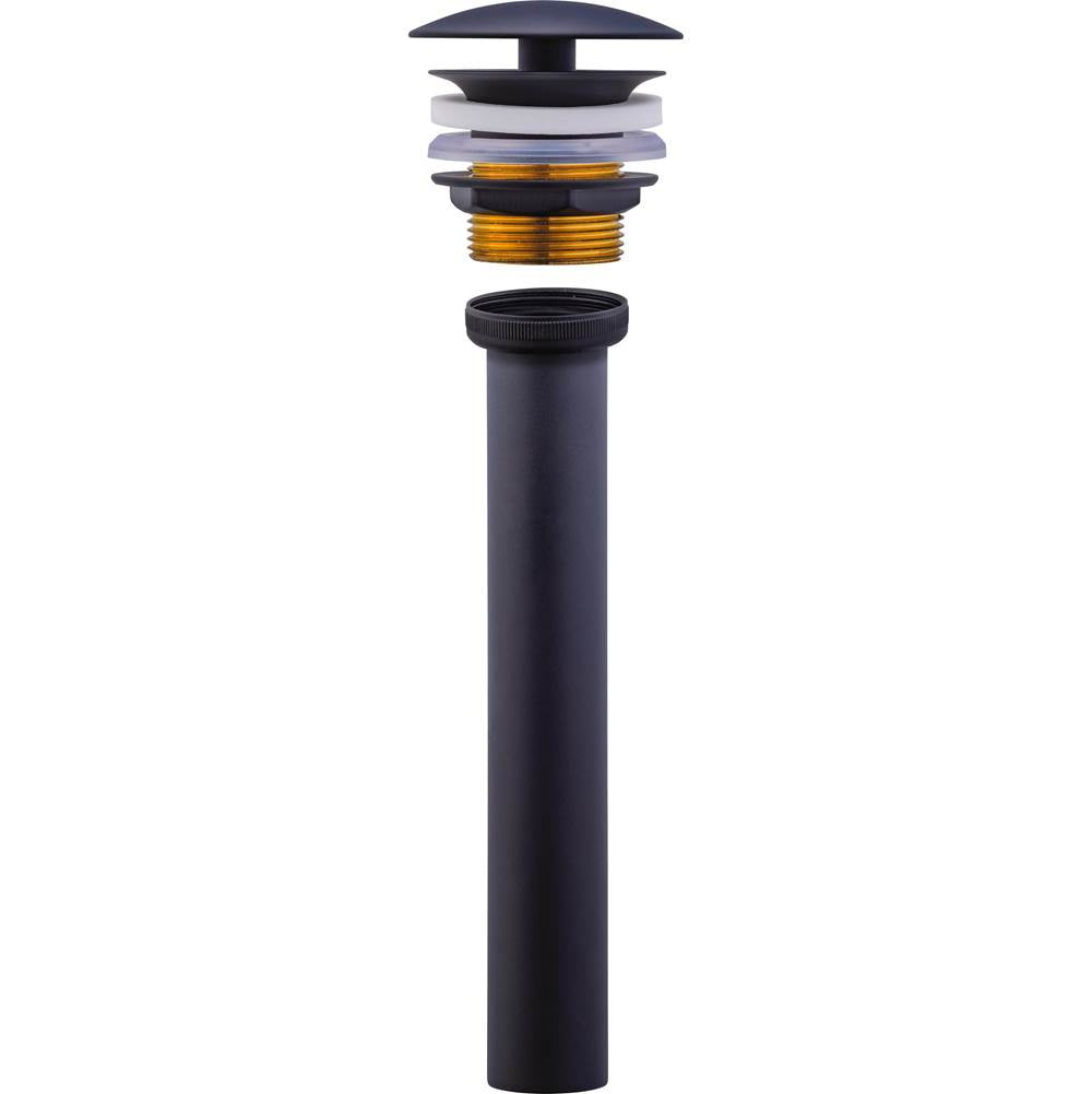 Duravit - Slotted Waste Black Matte - Black Matte