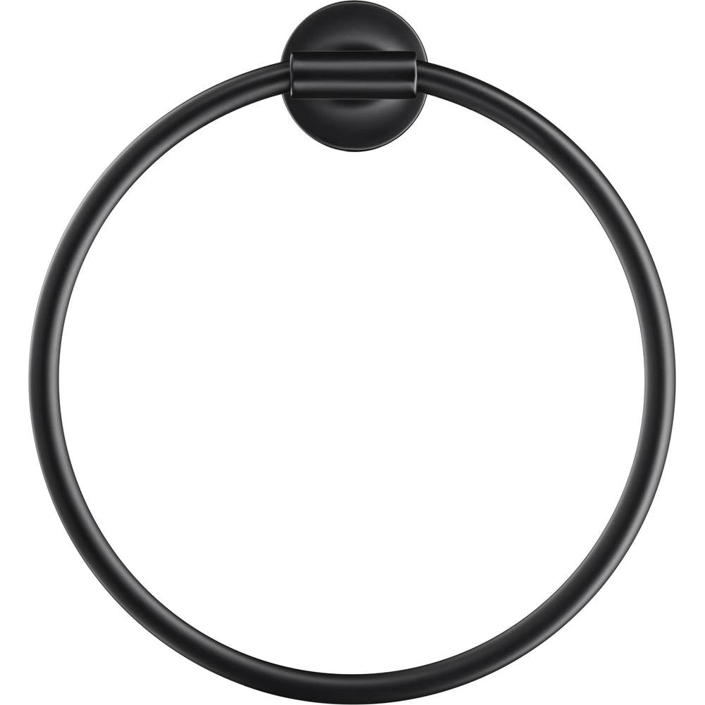 Duravit - Starck T Towel Ring Black - Black