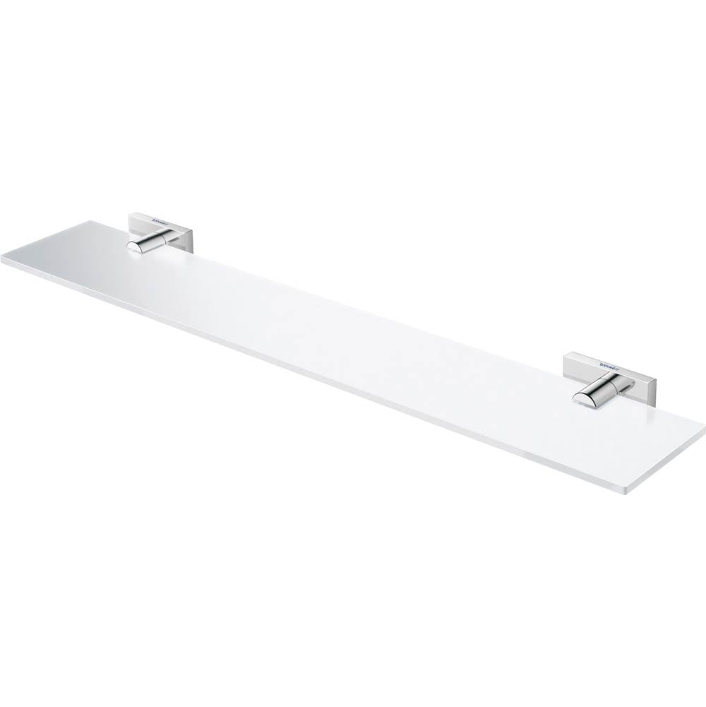 Karree Glass Shelves Chrome
