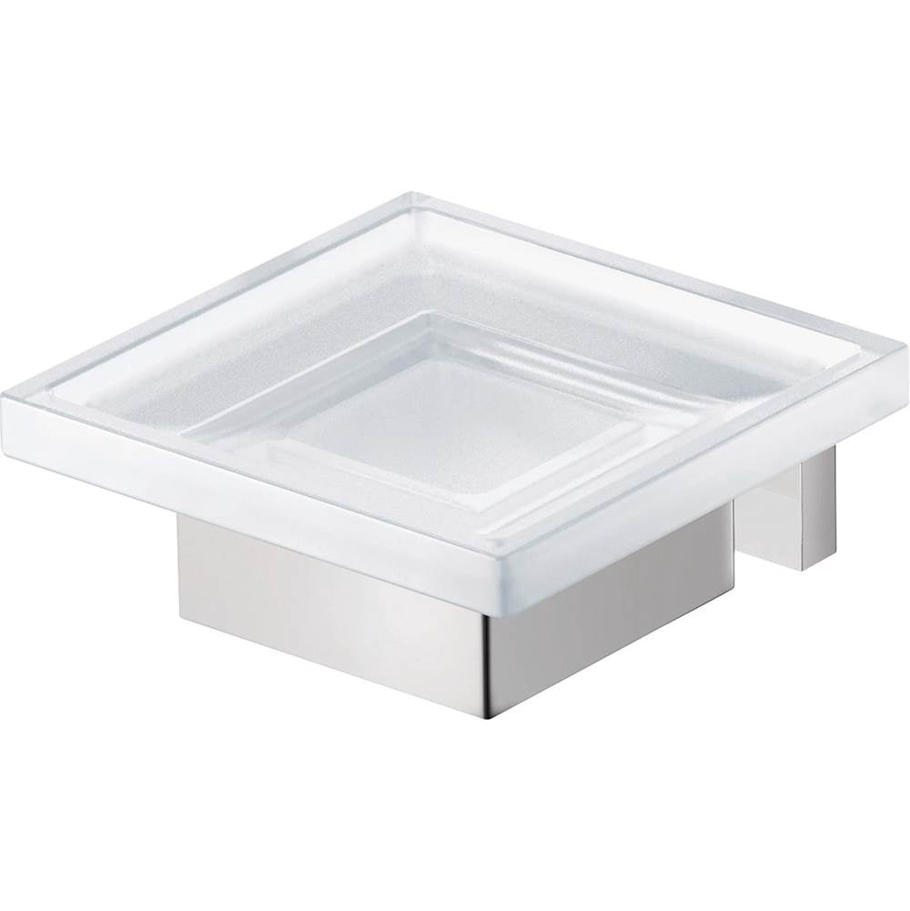Karree Soap Dish Chrome