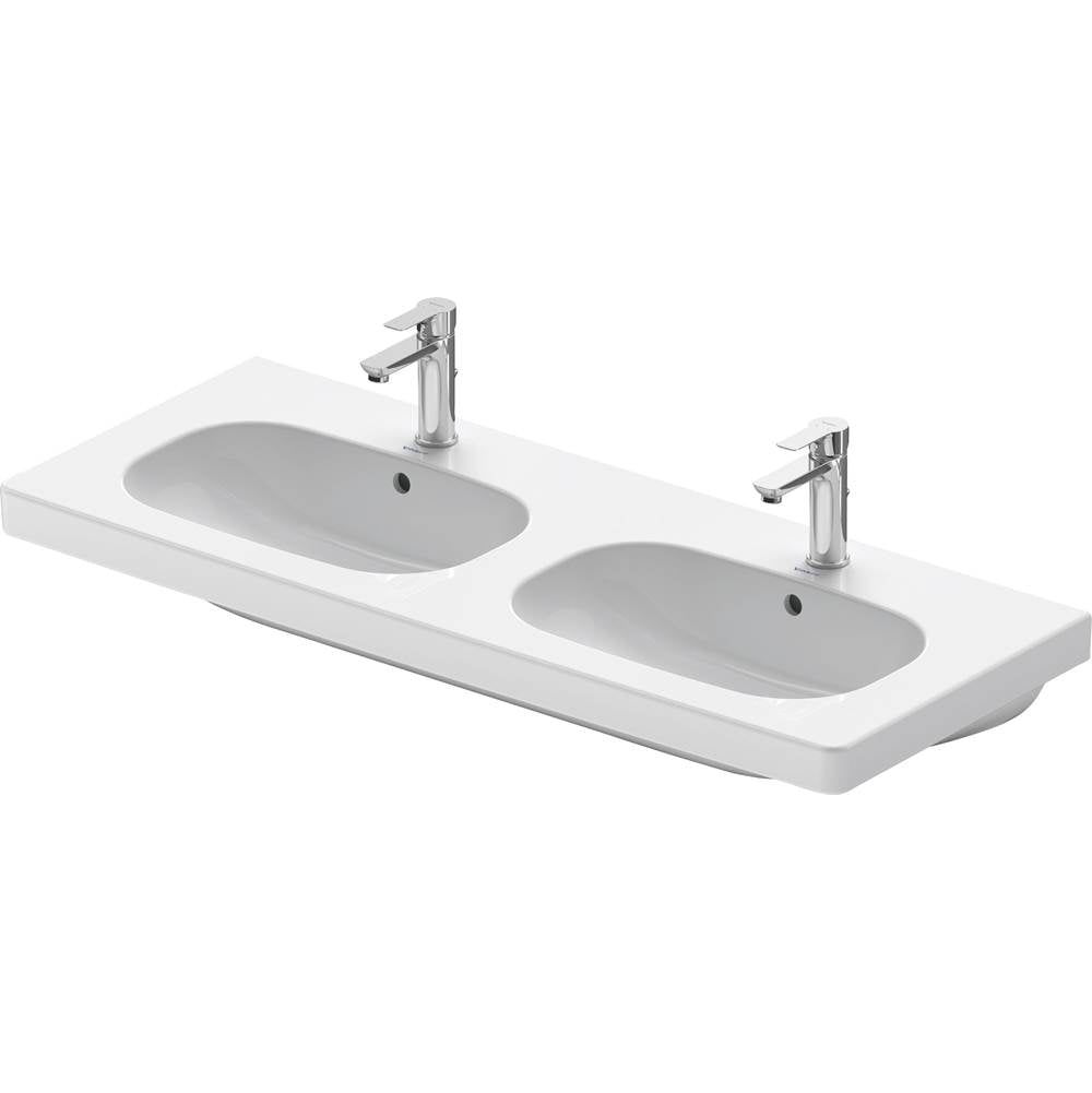 Duravit - D-Code Double Vanity Sink White - White