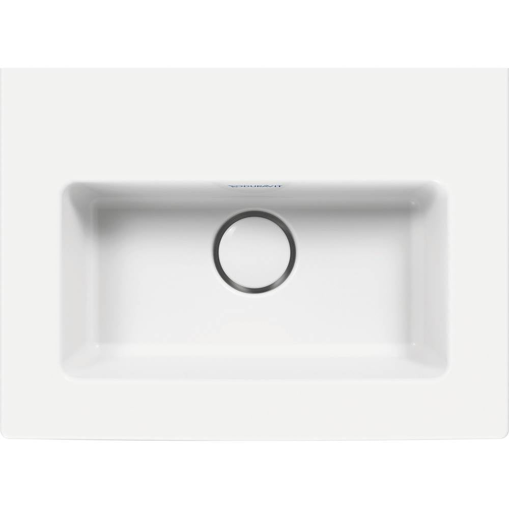 White Tulip Handrinse Basin White