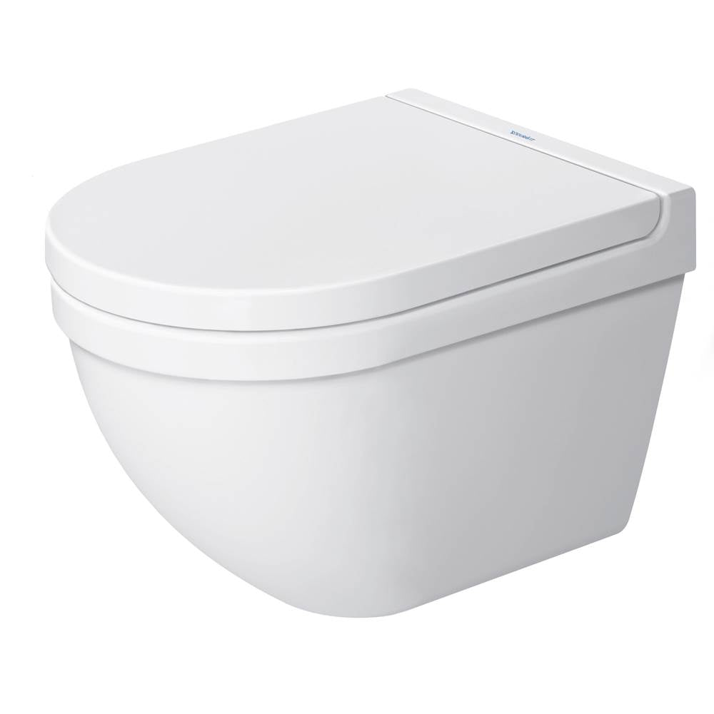 Duravit - Starck 3 Wall-Mounted Toilet White with HygieneGlaze - White